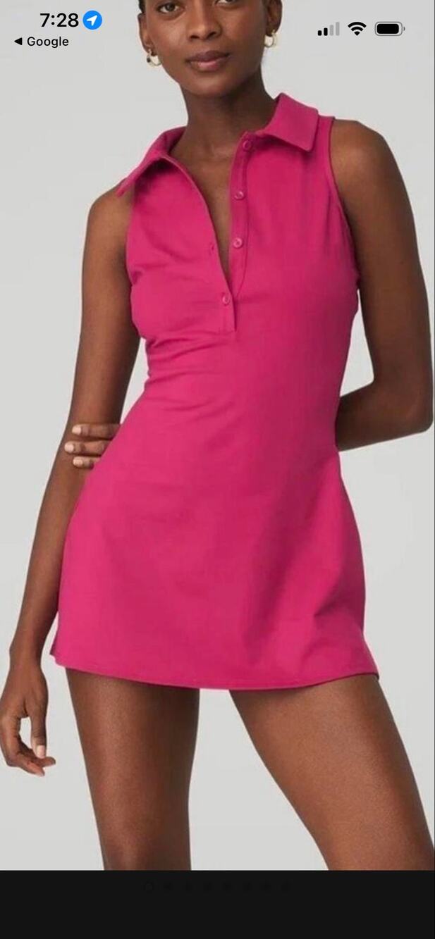 Alo Yoga Charmed Tennis pickleball Dress 118$